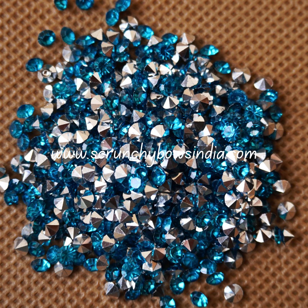 4MM Jarkan Stones - Sky Blue