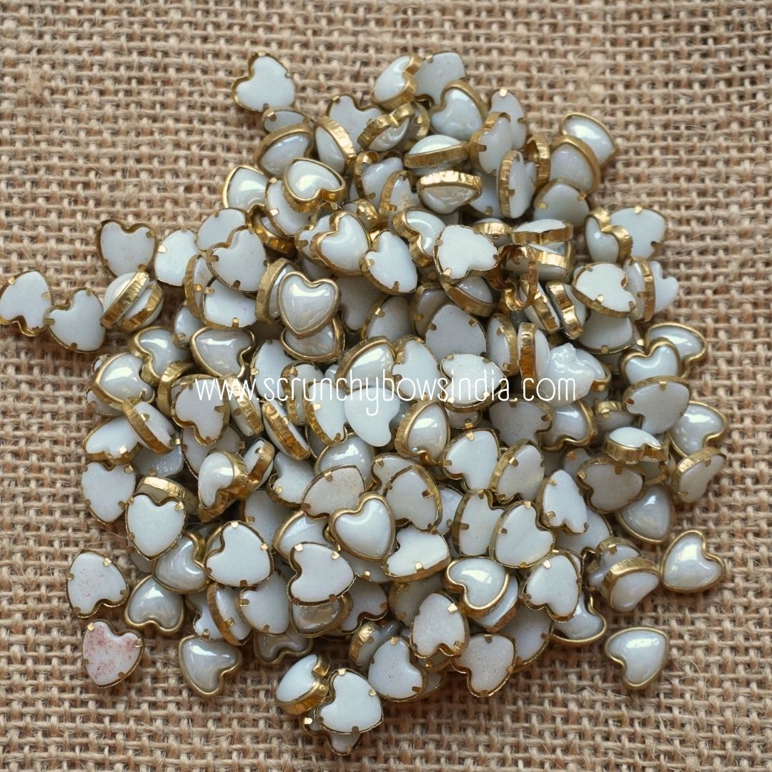 Ceramic Pearl - Heart