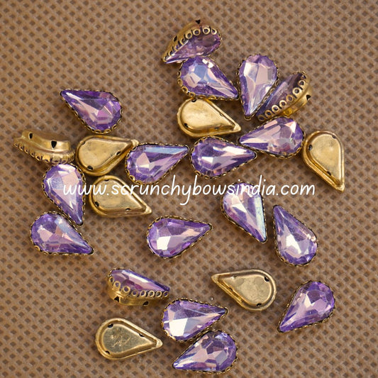 Big Drop Clip Stone - Lavender