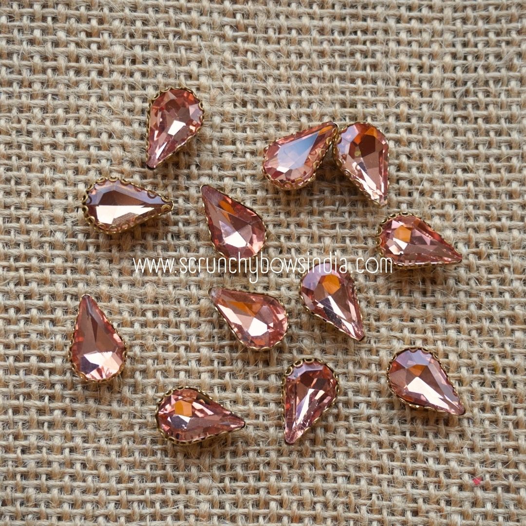 Big Drop Clip Stone - PEACH