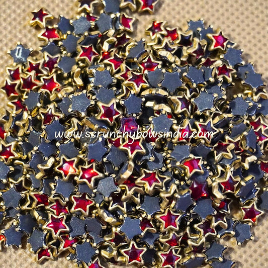Glass Star - Red