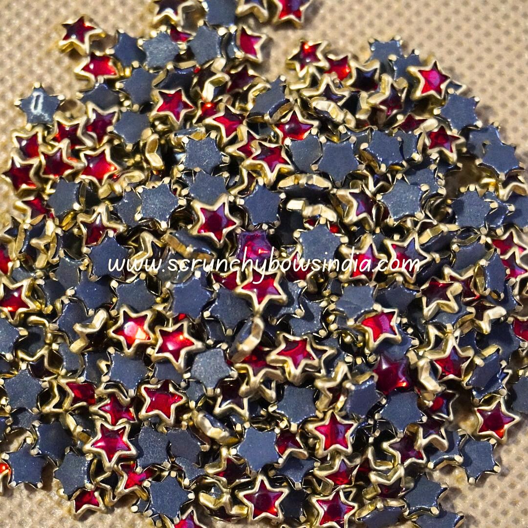 Glass Star - Red