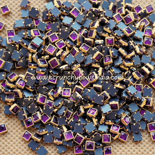 Glass Square - Violet