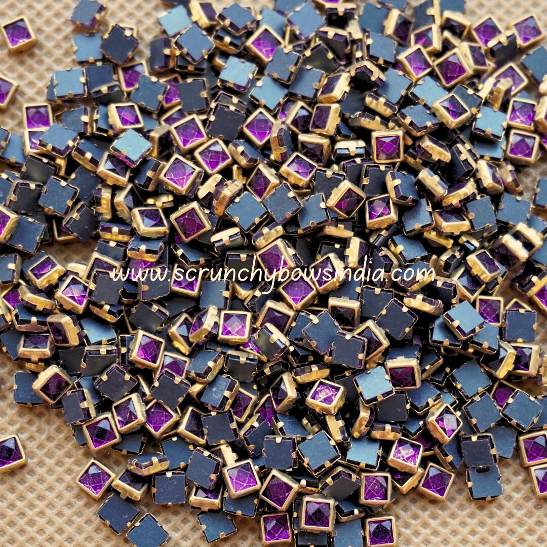 Glass Square - Violet