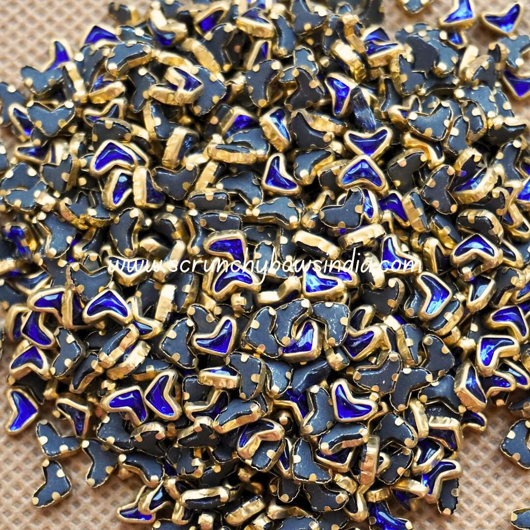 Glass Heart - Royal Blue