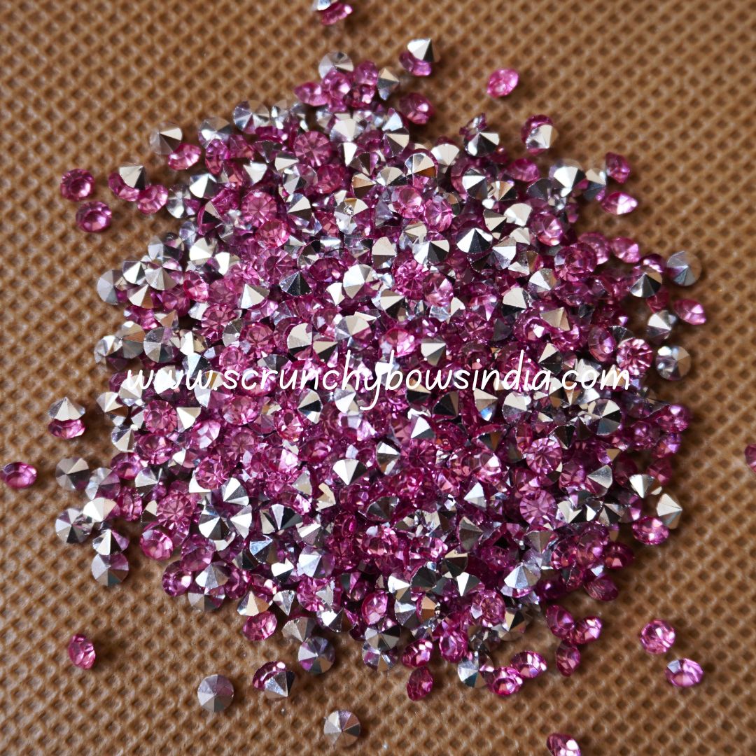 4MM Jarkan Stones - Light Pink