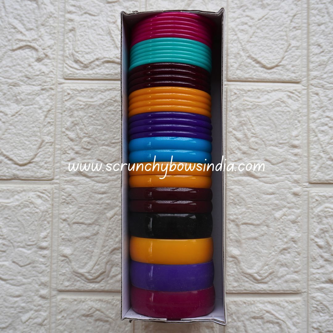 Round Mix Bangles (1 cut, 2 cut, 4 cut & 6 cut)