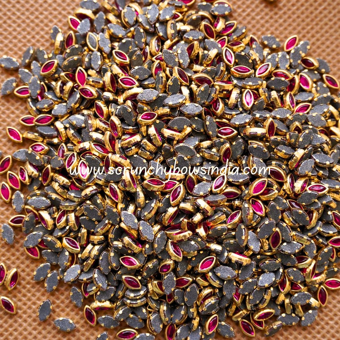 Glass 6k Eye - Rani Pink