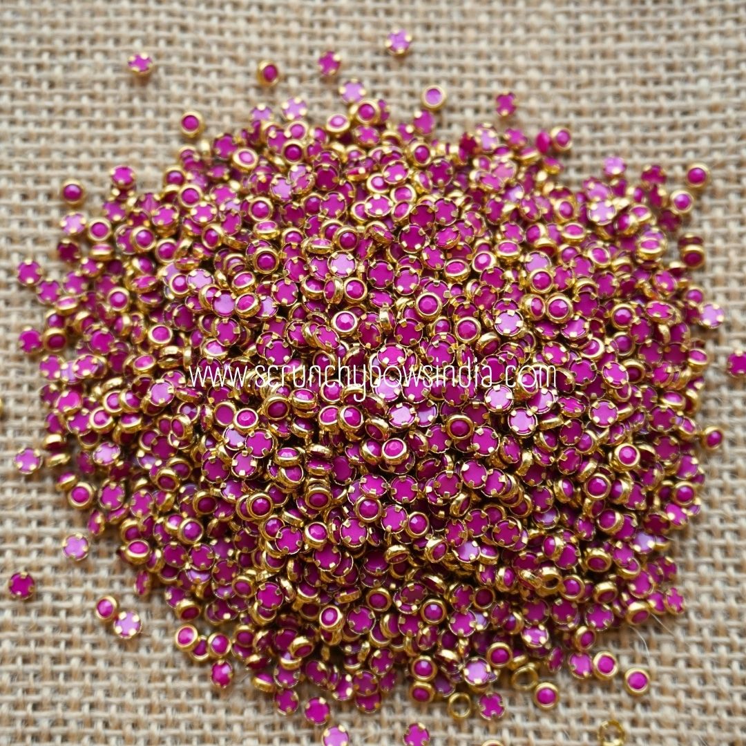 Matt 3m Round - Dark Pink