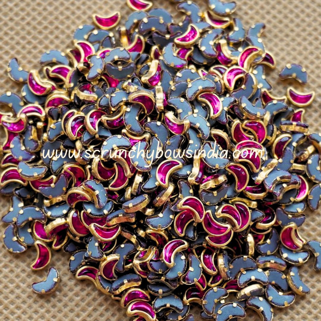 Glass Moon - Rani Pink