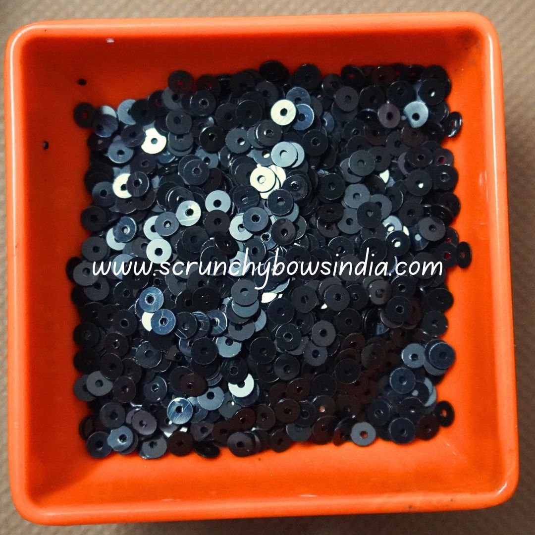 4M Sequins - Black