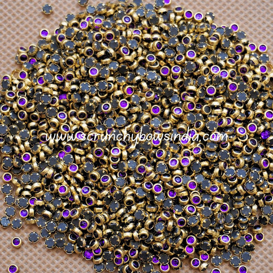 Glass 3m Round - Purple