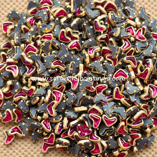 Glass Heart - Rani Pink