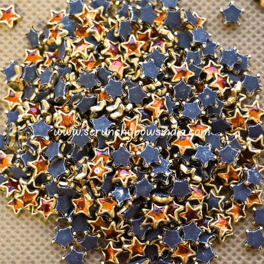Glass Star - Orange