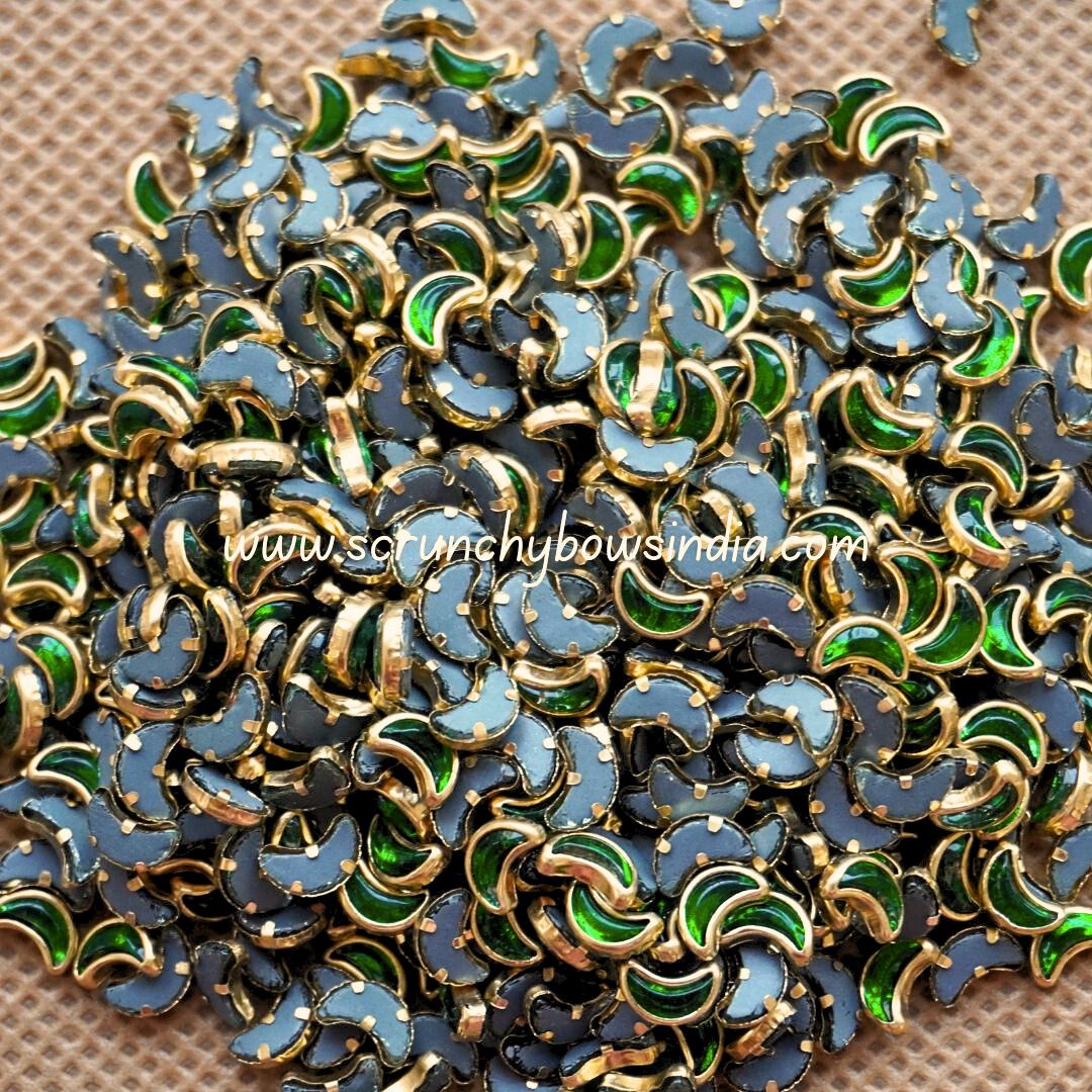 Glass Moon - Dark Green