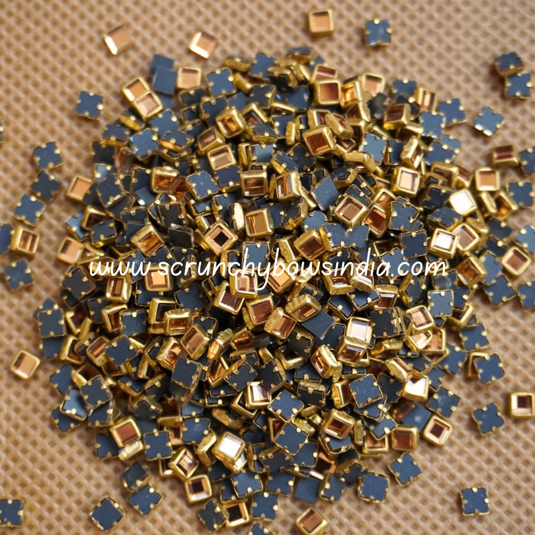 Glass Gold - Square 3x3