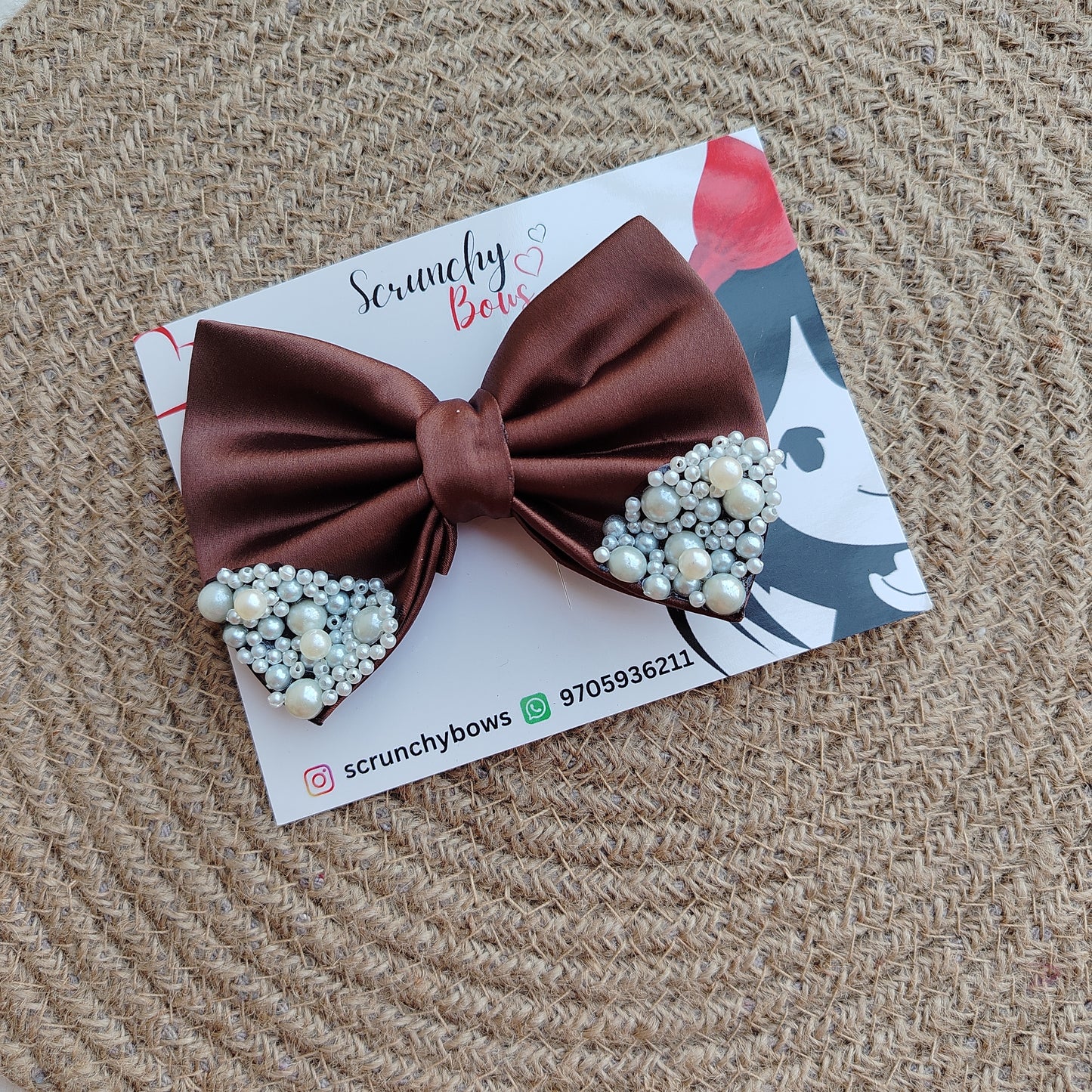 cappuccino - Pearl Bow