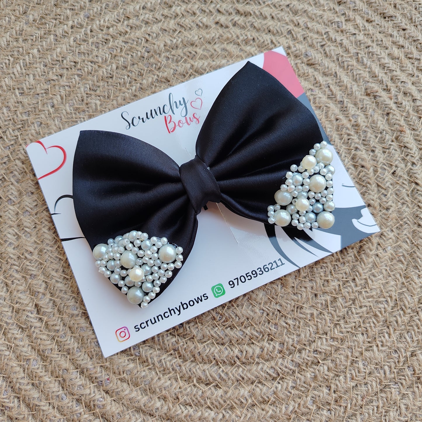 Coal - Pearl Bow