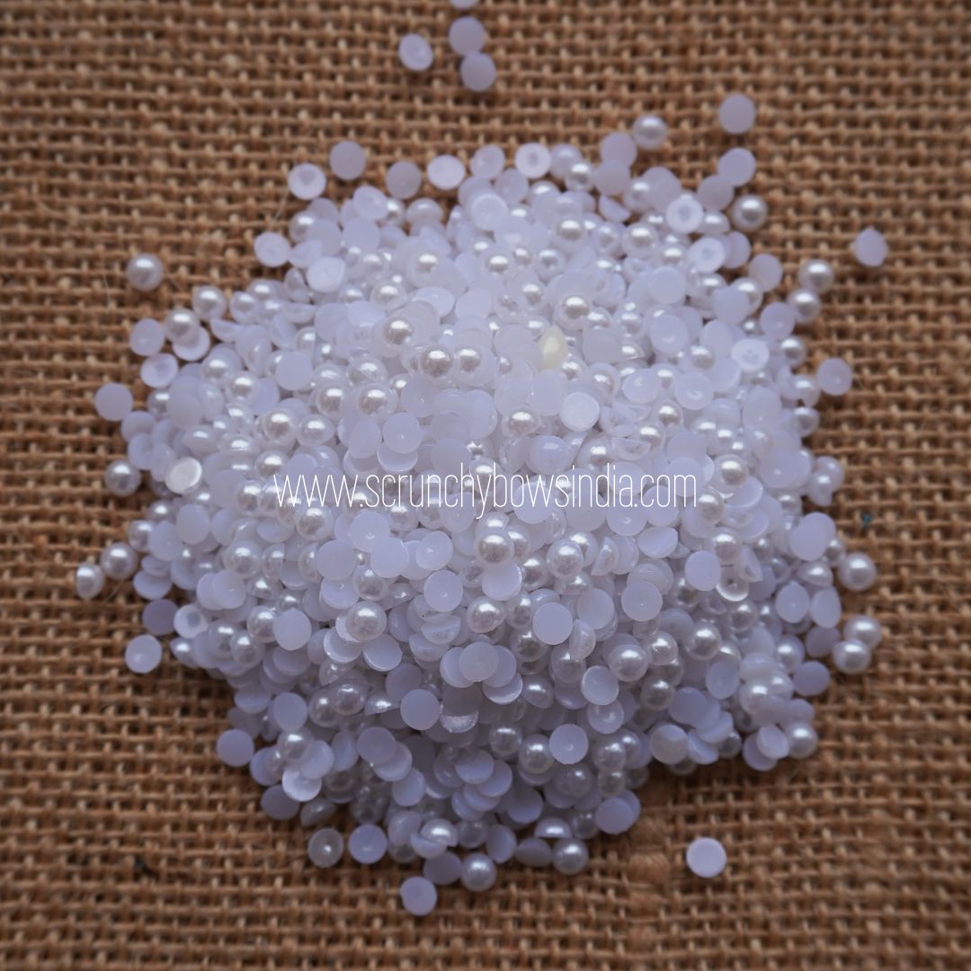 3M Pearl Half Beads