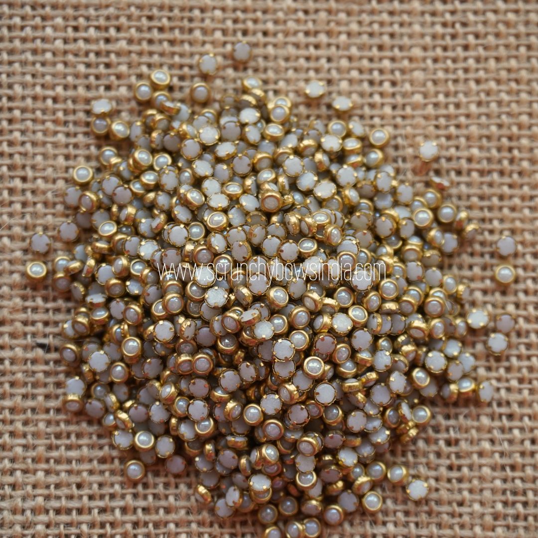 Ceramic Pearl - 3mm round