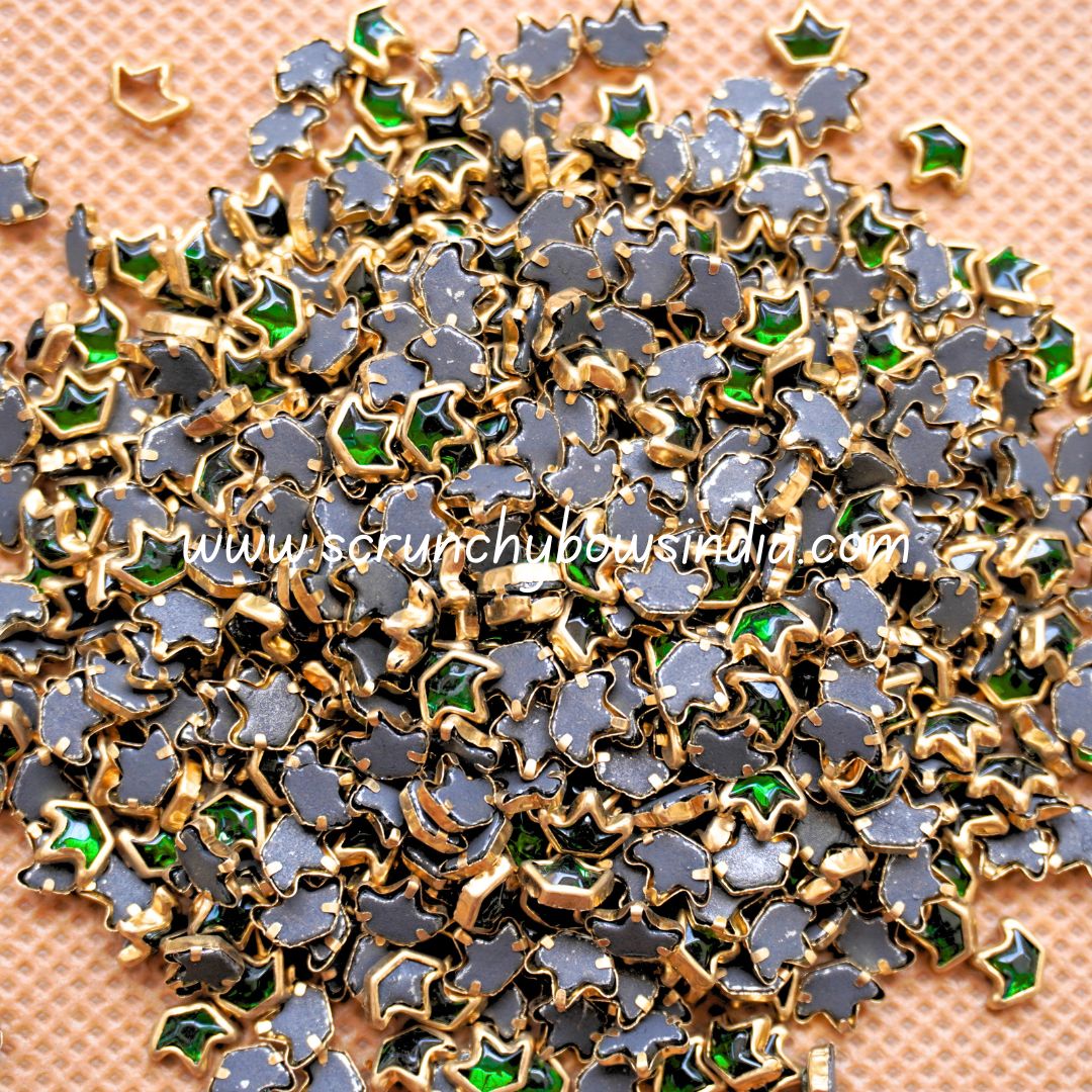 Glass Crown - Green