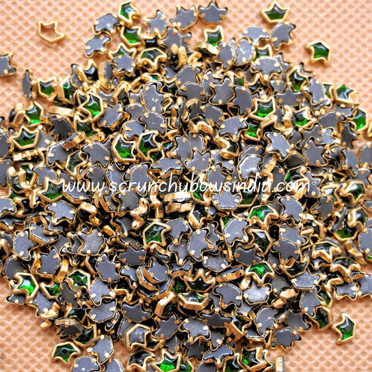 Glass Crown - Green