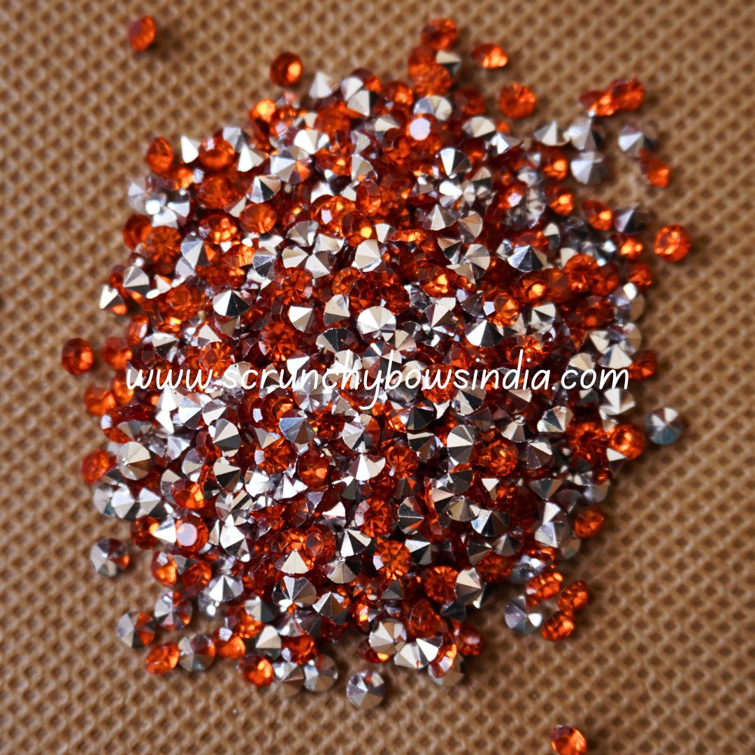4MM Jarkan Stones - Orange