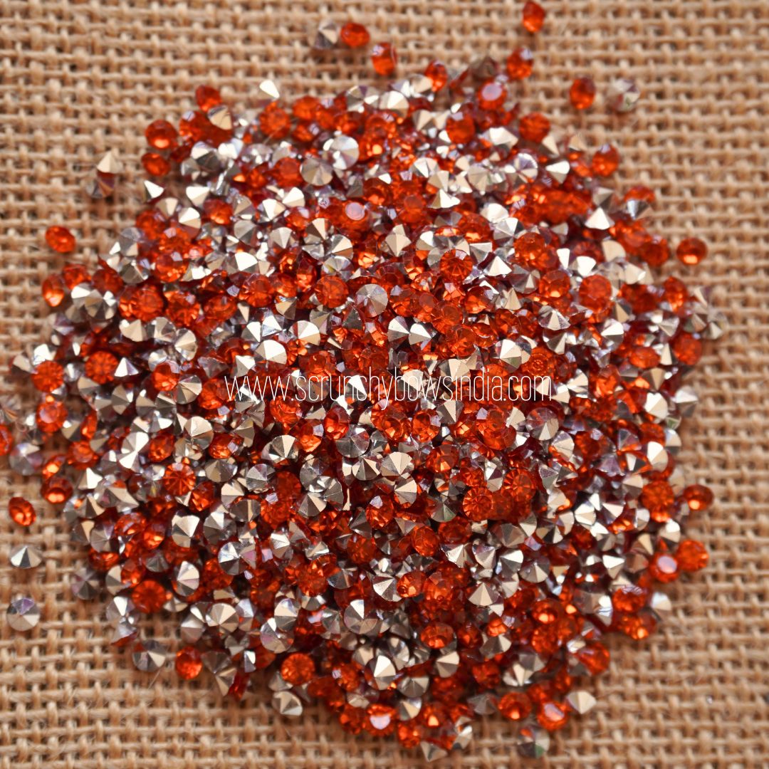 4MM Jarkan Stones - Orange