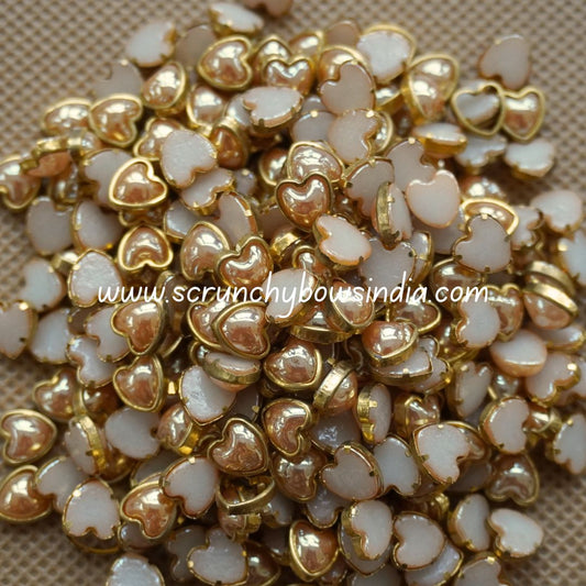 CERAMIC GOLD - HEART