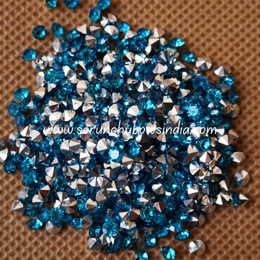 4MM Jarkan Stones - Sky Blue