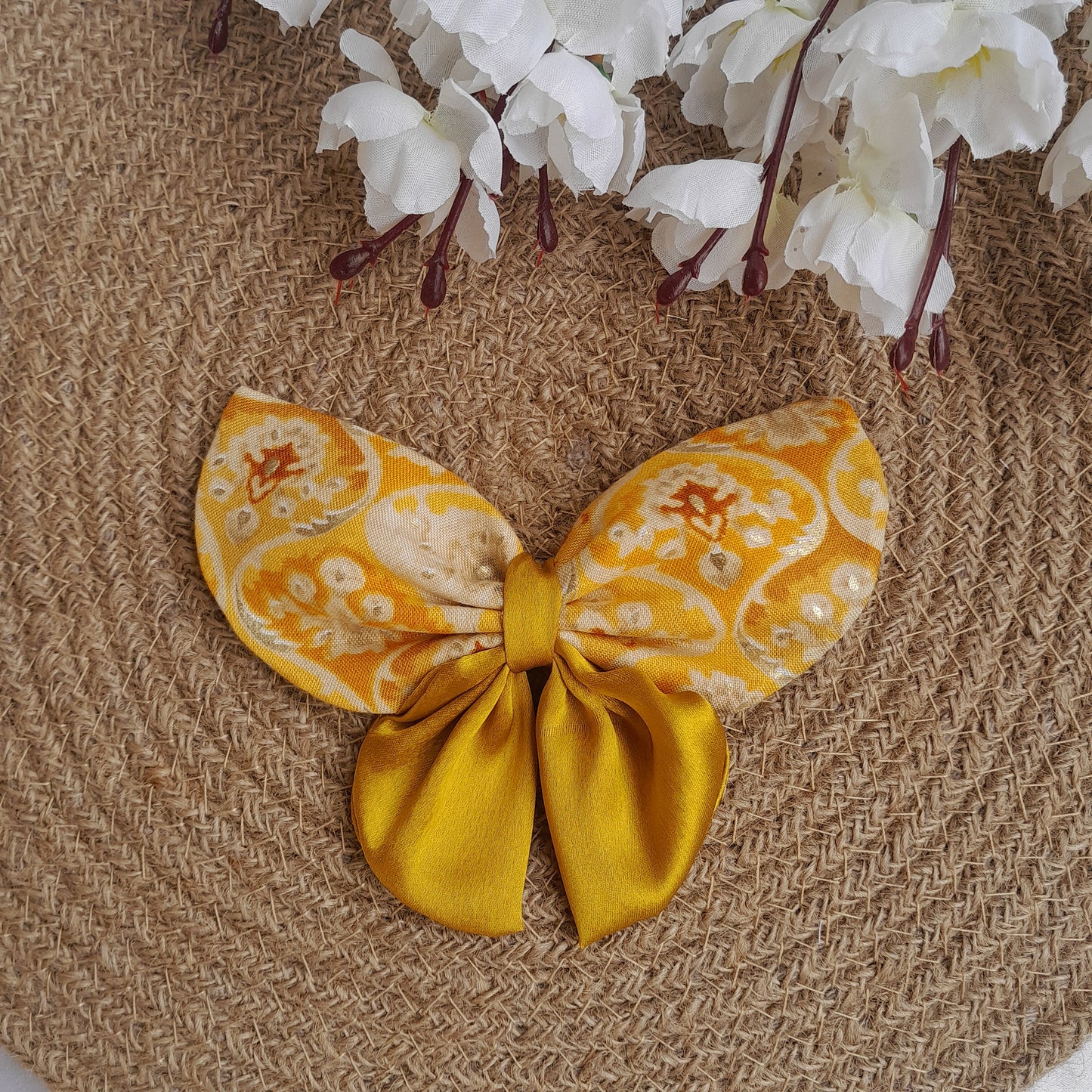 Butterfly Bow - Yellow