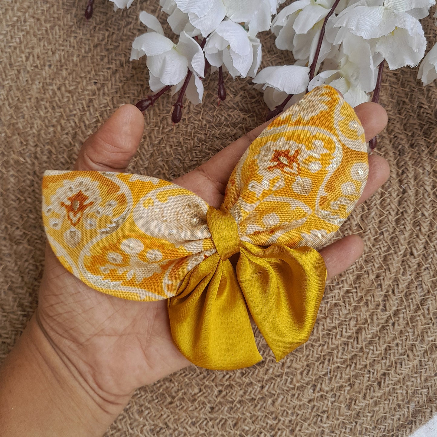 Butterfly Bow - Yellow