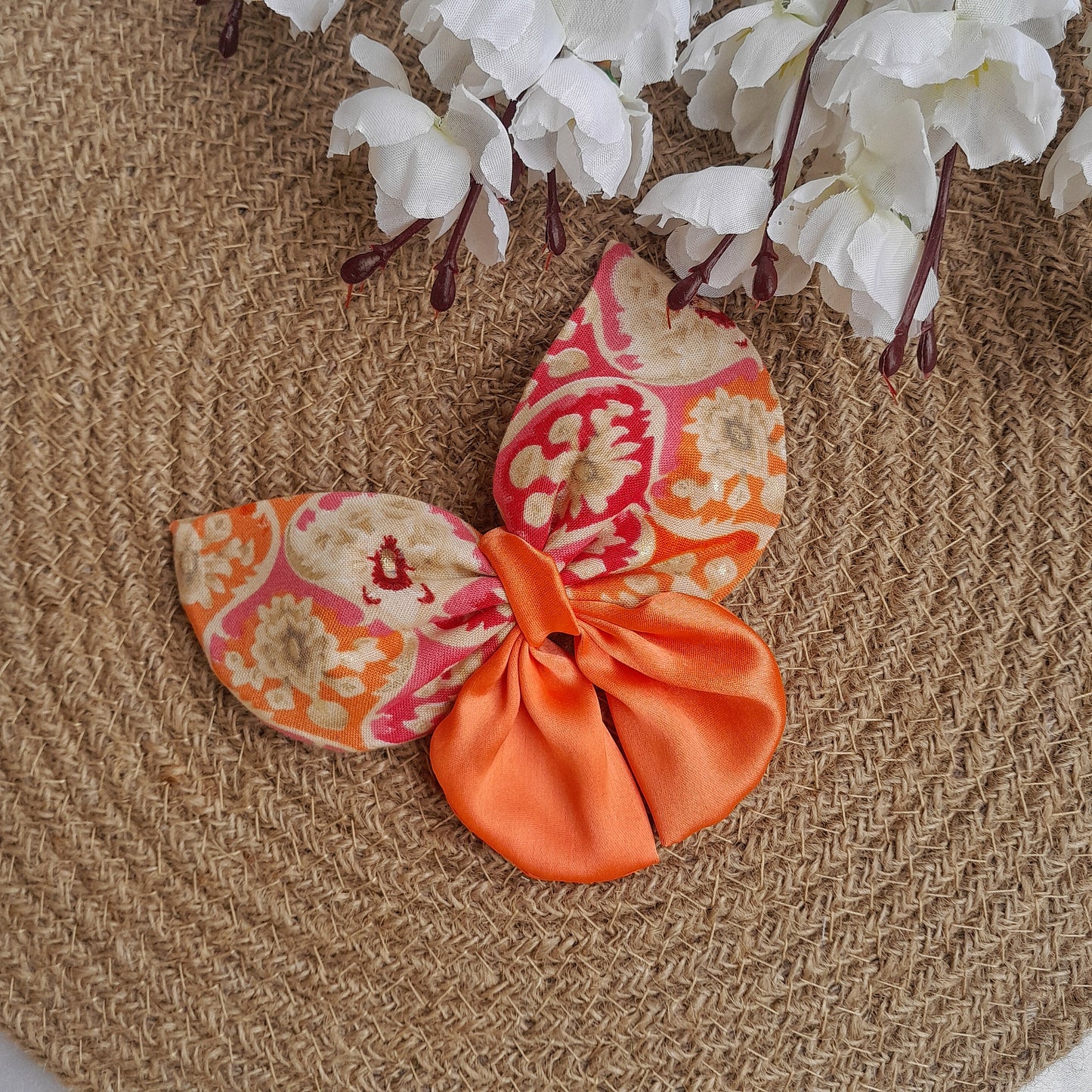 Butterfly Bow - Orange