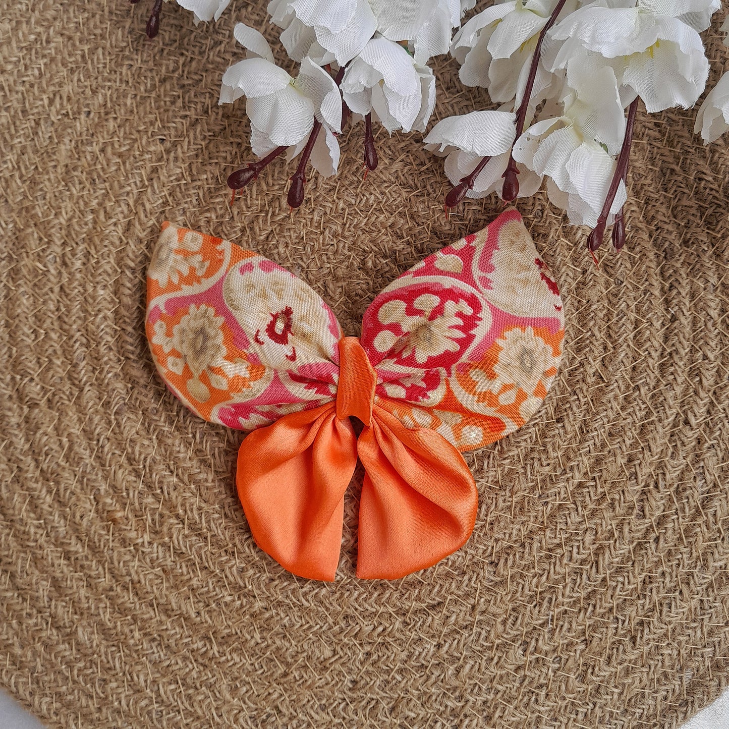 Butterfly Bow - Orange