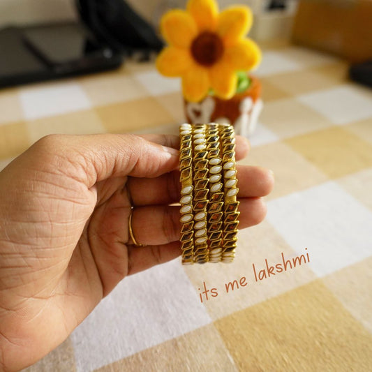 Silk Thread Bangles - Design 21