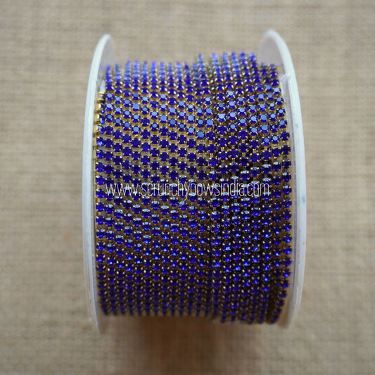 Stone Chain - Blue (1 meter)