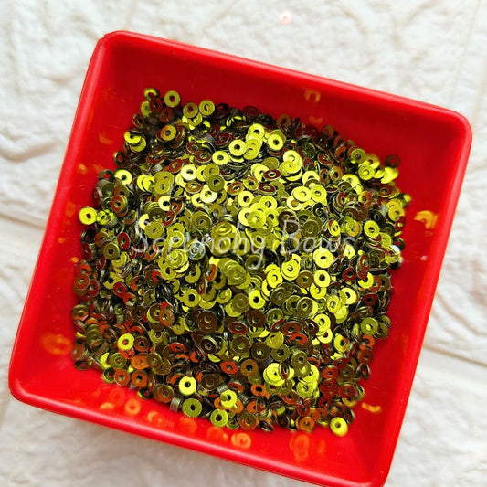 Sequins - Mehandi Green