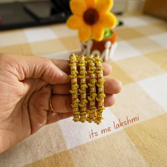 Silk Thread Bangles - Design 29