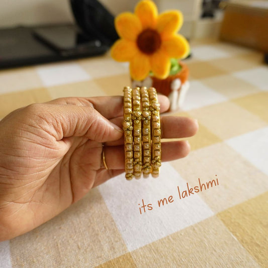 Silk Thread Bangles - Design 5