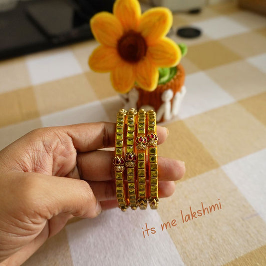 Silk Thread Bangles - Design 8