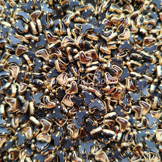 Glass Gold - Heart
