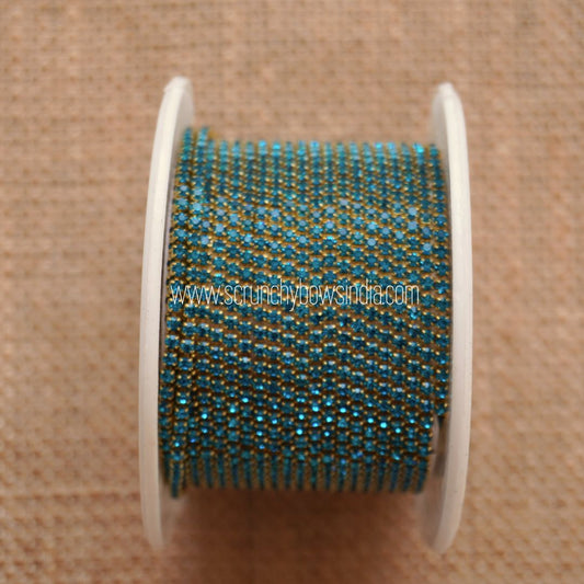 Stone Chain - Sky Blue (1 meter)