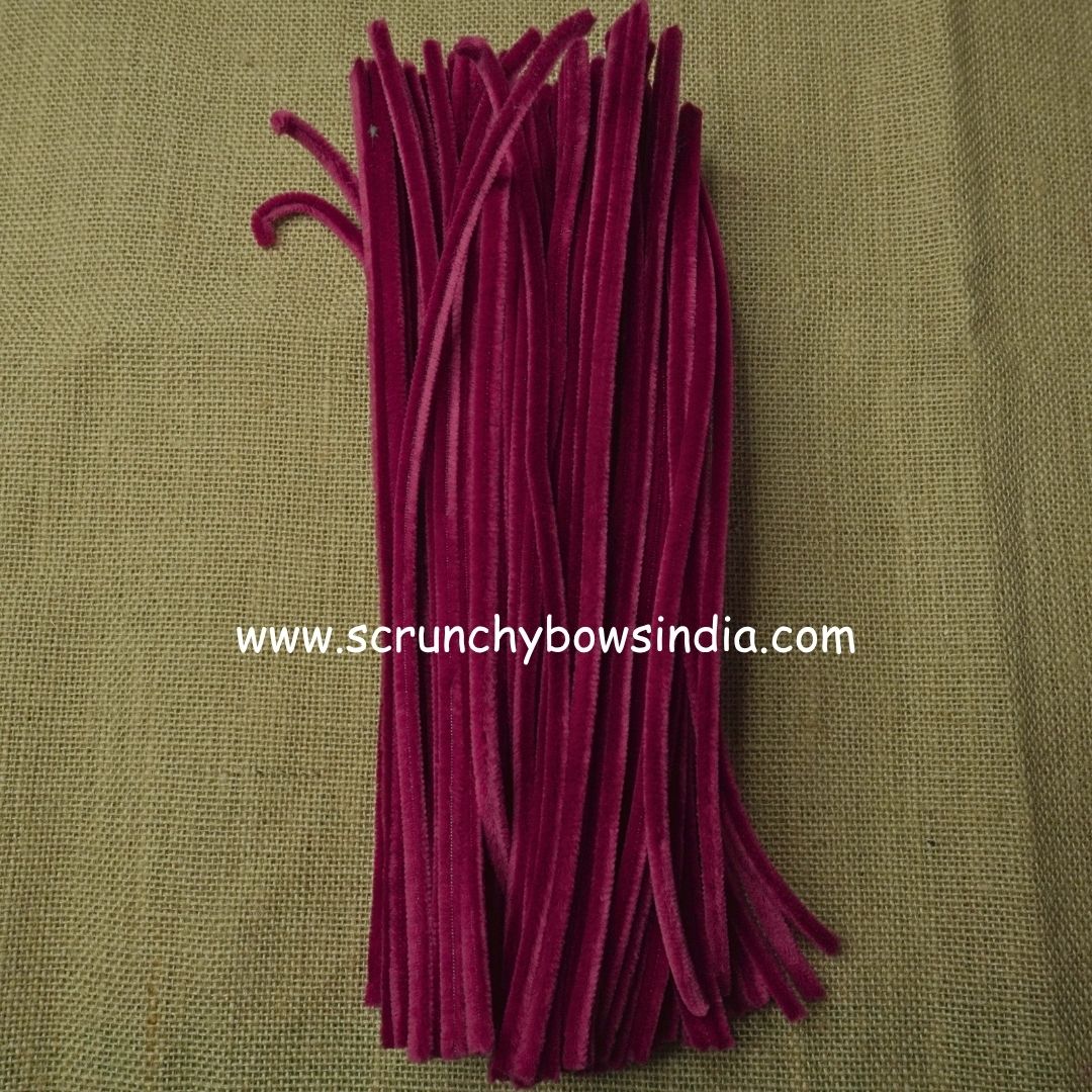 Pipe Cleaner - Bright Maroon