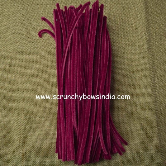 Pipe Cleaner - Bright Maroon