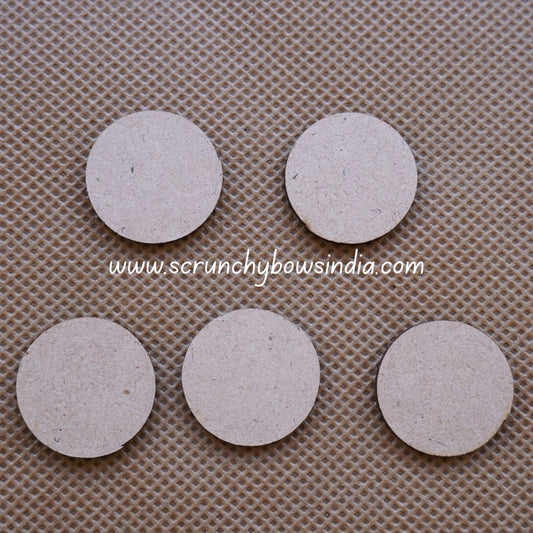MDF Round 1 Inch