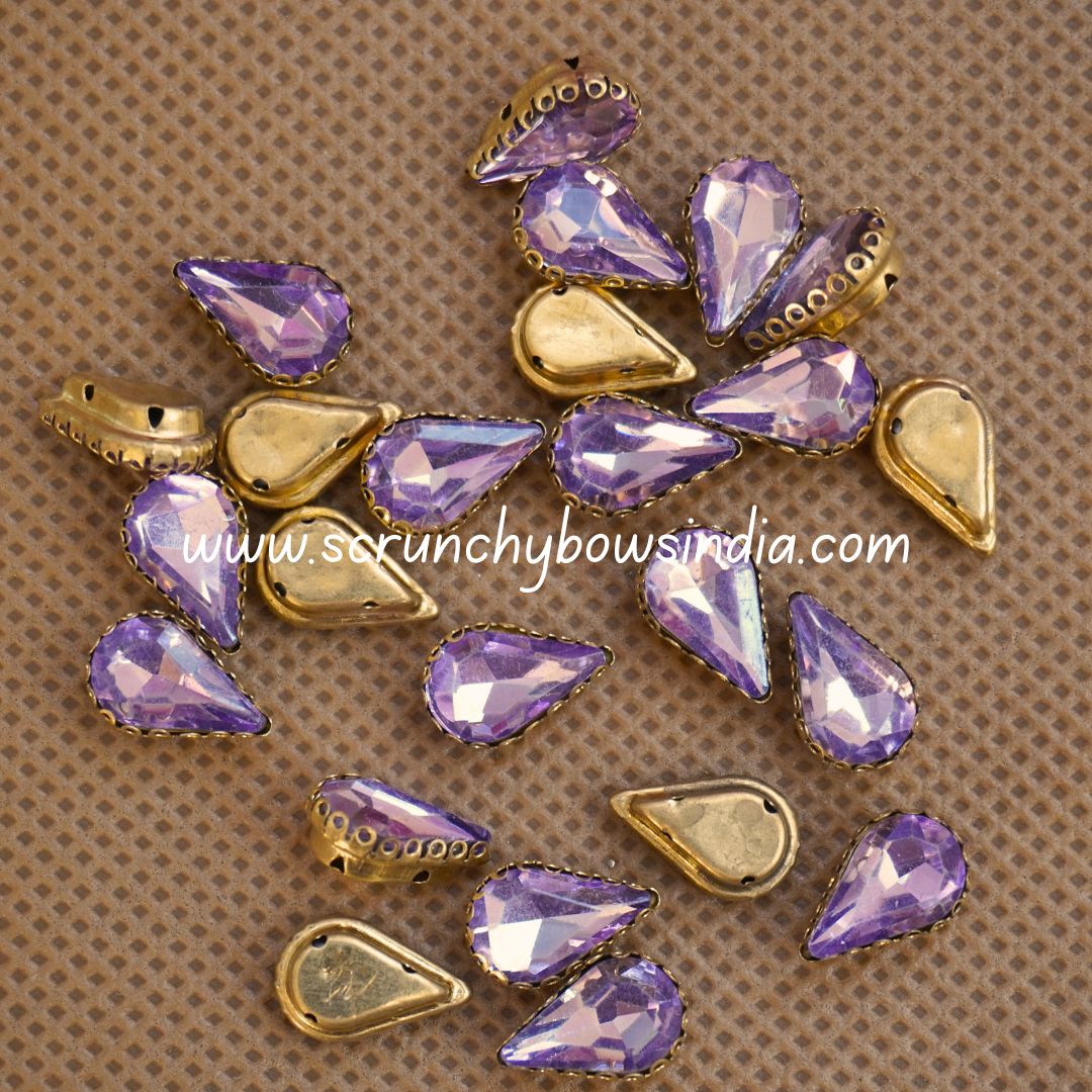 Big Drop Clip Stone - Lavender