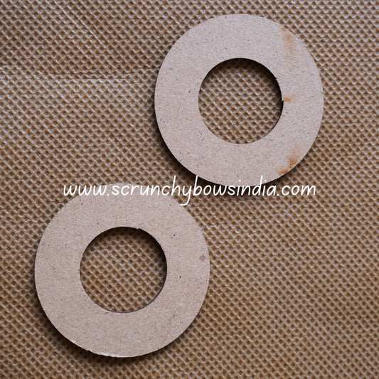MDF Round with Hol 2 Inch