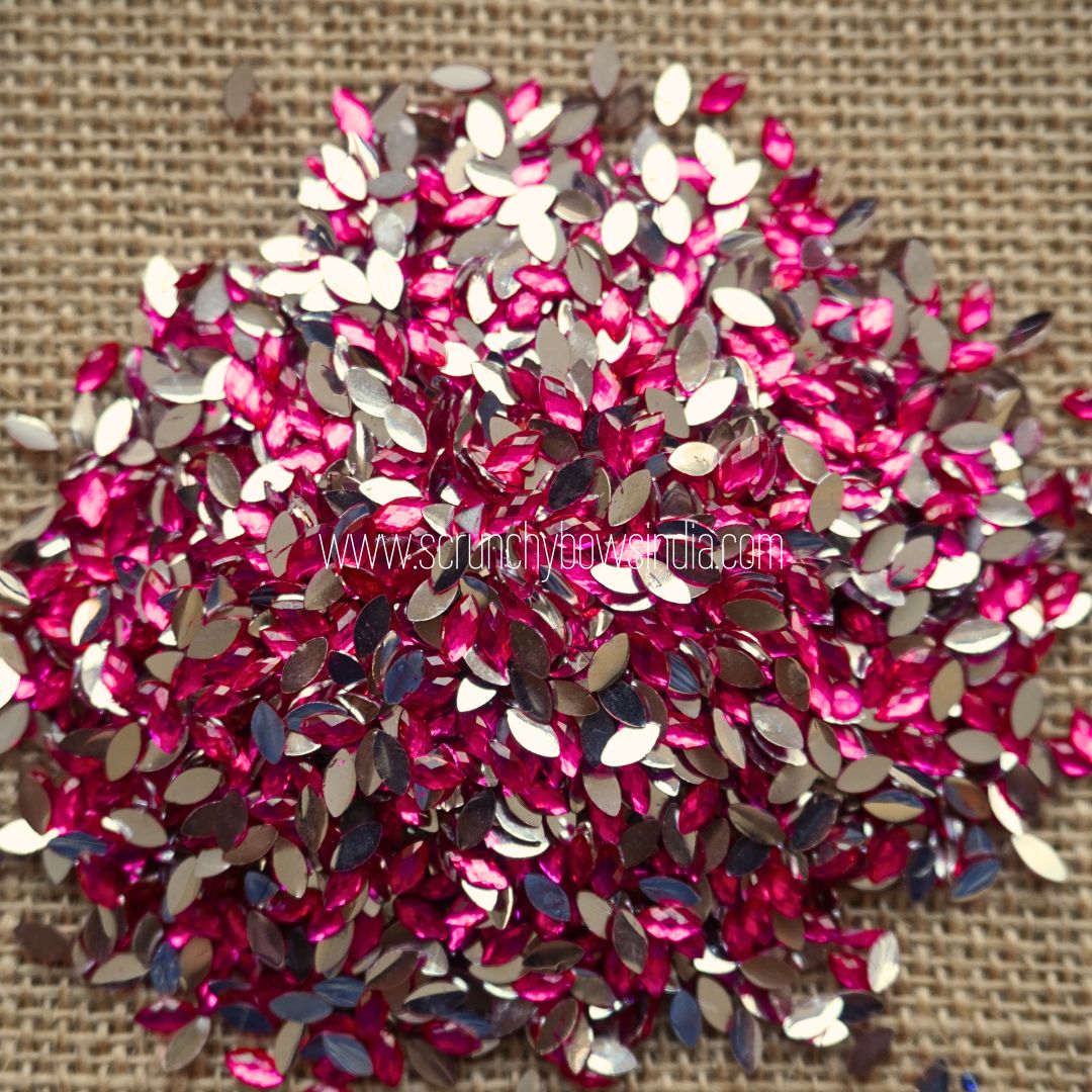 6K Acrylic/Raindrop Kundhans