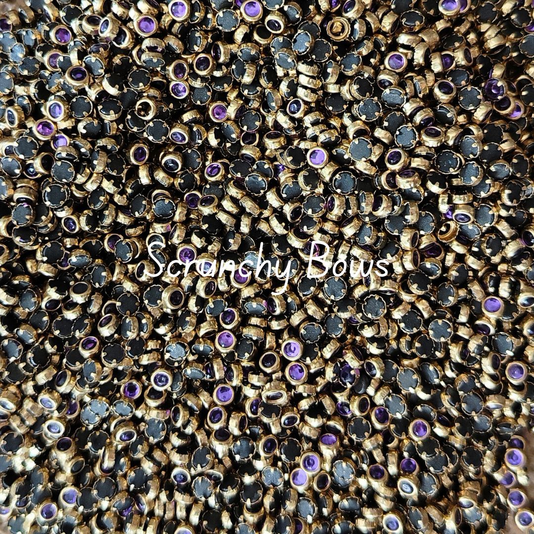 Glass 3m Round - Purple