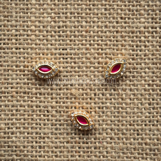 13 X 8 MM Red Eye Charm